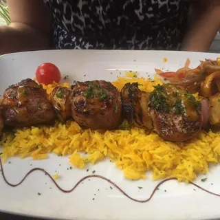 Pork Mango Brochette