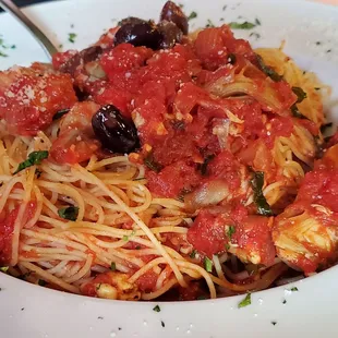 Sugo di Menfi (with artichokes and kalamata olives)