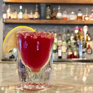 Blueberry Lemon Drop Shot