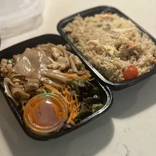 Kua Gai Noodle &amp; Pineapple Fried Rice