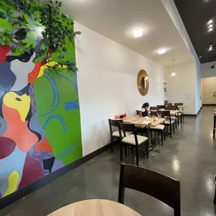 Back side of bar
