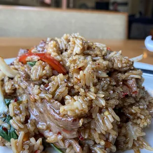 Spicy Fried Rice w/ beef