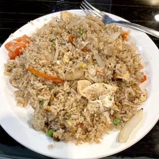 Chicken fried rice (level 3) sooooo good