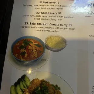 New menu