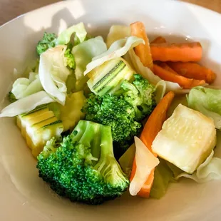 Steamed Vegetable