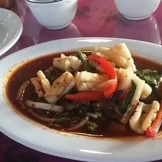 Basil Squid