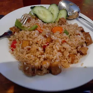 Spicy fried rice