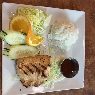 Grilled salmon on crispy cabbage, so delicious paired with Pinot Grigio My personal favorite!