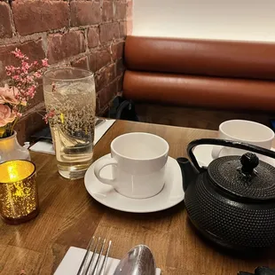 A pot of Secret Garden tea