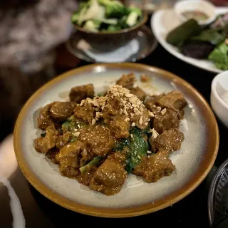 Sauted baby Bok Choy with Garlic Sauce