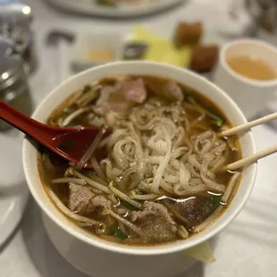 Beef noodle soup