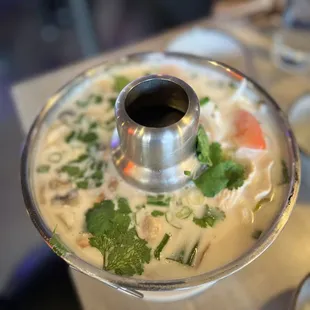 Coconut soup