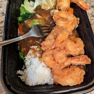 My leftovers at lunch the next day.