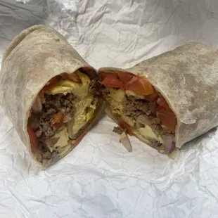 Fiesta burrito