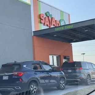 Drive thru window - went really quick!