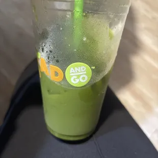 Green juice so delicious