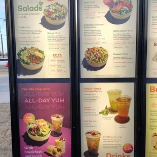 Delicious and affordable salads and wraps!