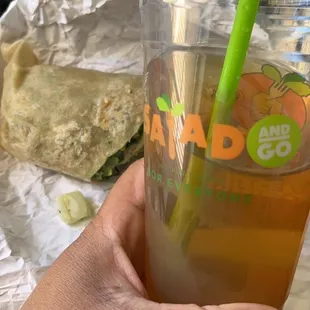 Mango Green Tea (unsweetened)