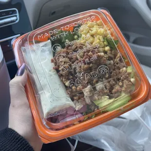 Jalapeño ranch salad