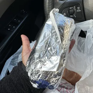 Burrito size