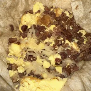 Breakfast burrito