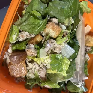 Chicken Caesar salad