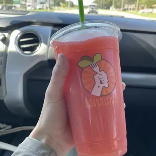 Frozen Strawberry Lemonade