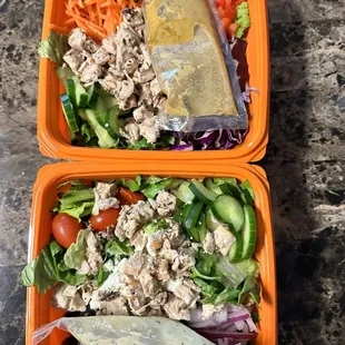 salads, salad, food