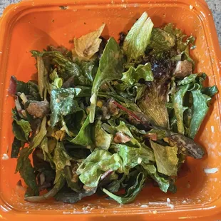 Build Your Own Salad- after shaken