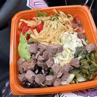 Comes with avocado, not even for extra.