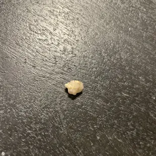 A rock in my salad