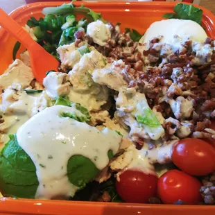 Cobb salad-Best I've had in a few years.