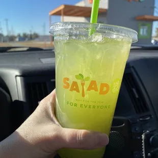 Cucumber mint lemonade