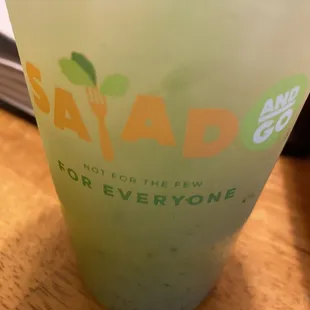 Mint cucumber lemonade