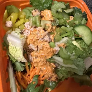 Buffalo Chicken Salad Bowl