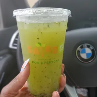 Cucumber mint lemonade