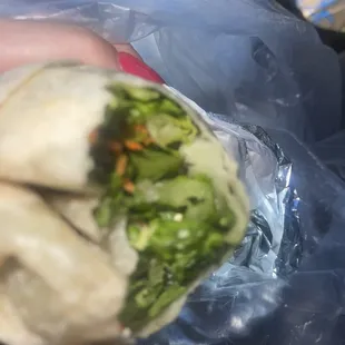 There is a bug in the top of the wrap
