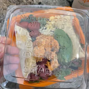 Salad lid