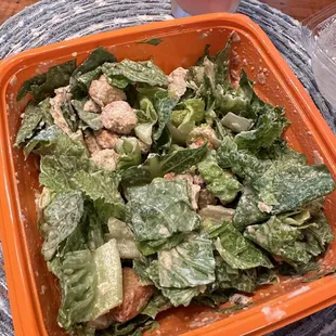 Chicken ceasar salad