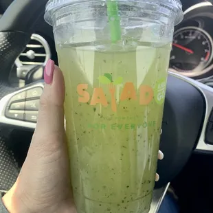 Cucumber Mint Lemonade