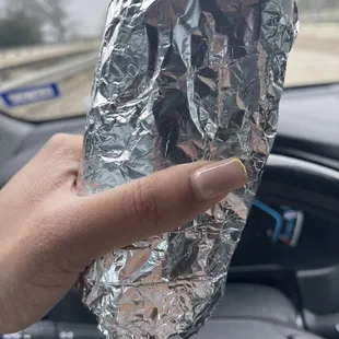 Burrito is a good size