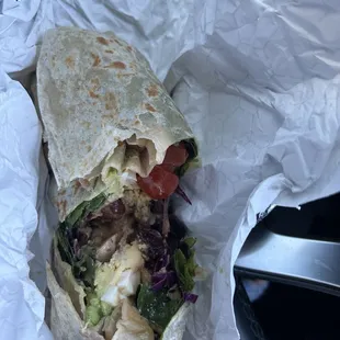 Inside of Cobb Wrap