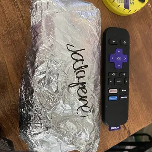 Jalapeño wrap