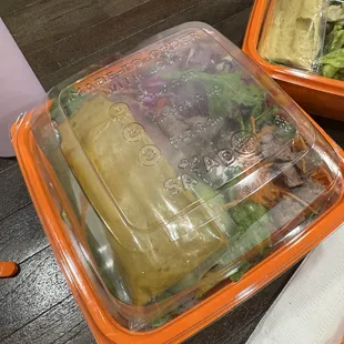 drink, burritos and wraps