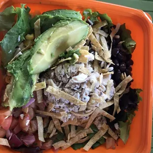 BBQ ranch salad