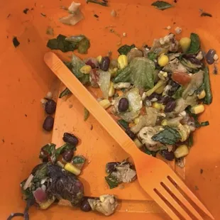 A mouse in my salad!