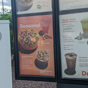 SEASONAL MENU IS BACK!