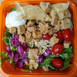 Jalapeno ranch salad with egg instead of bacon