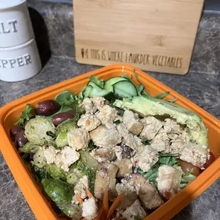 Build your own salad