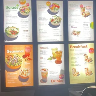 ramen and noodles, menu